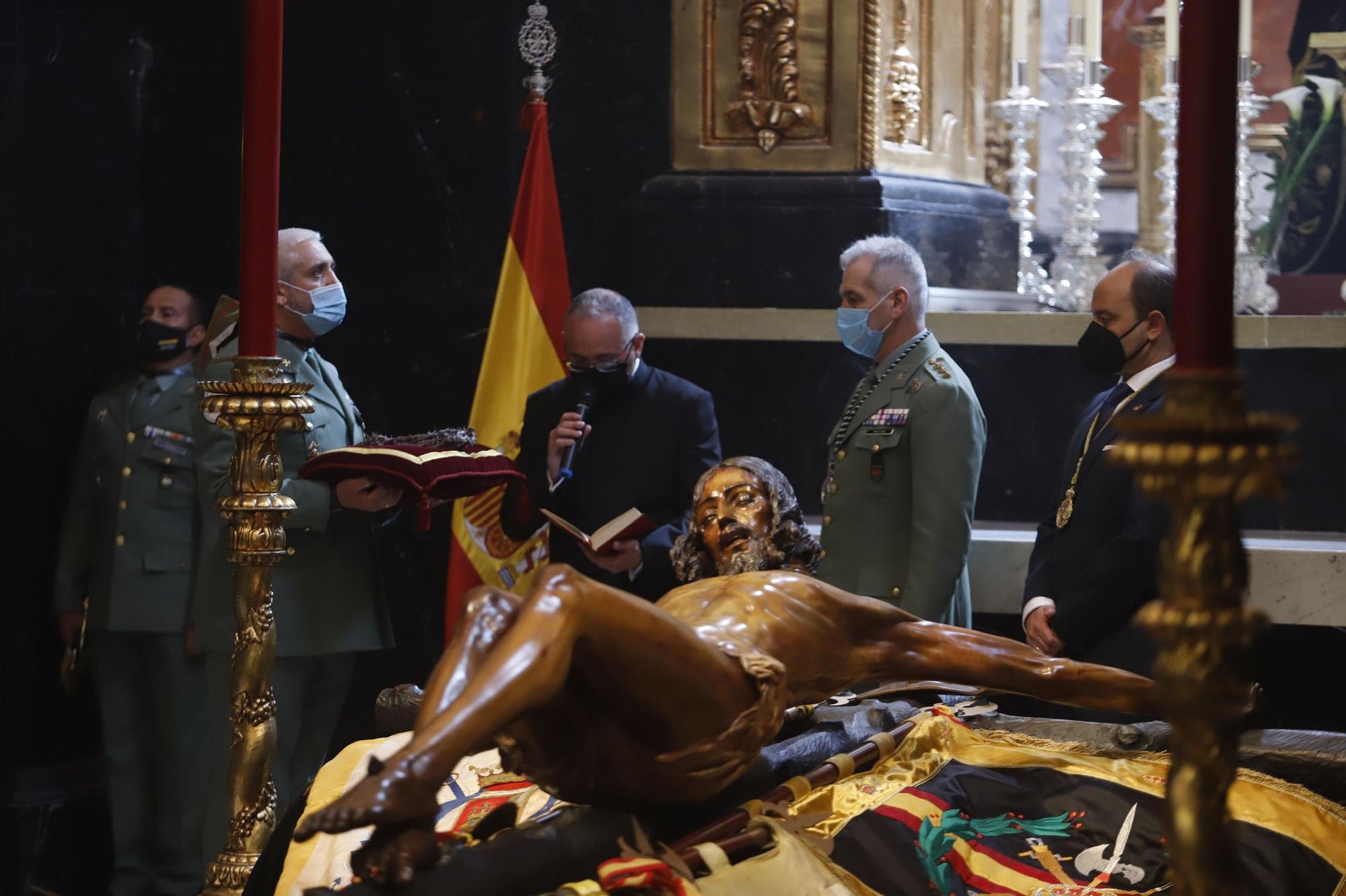 Mena: Imposición de la corona de espinas al Cristo de la Buena Muerte | Semana Santa 2021