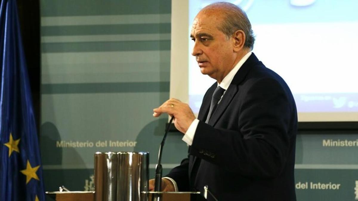 El ministro del Interior, Jorge Fernández Díaz.