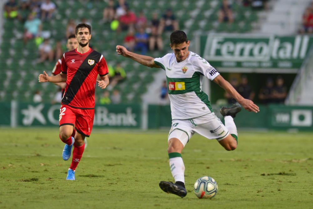 Elche y Rayo empatan en un gran partido