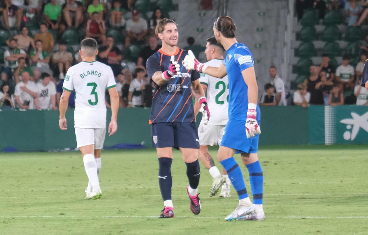 Las mejores imágenes del Elche CF - Parma Calcio 1913 del trofeo "Festa d´Elx"