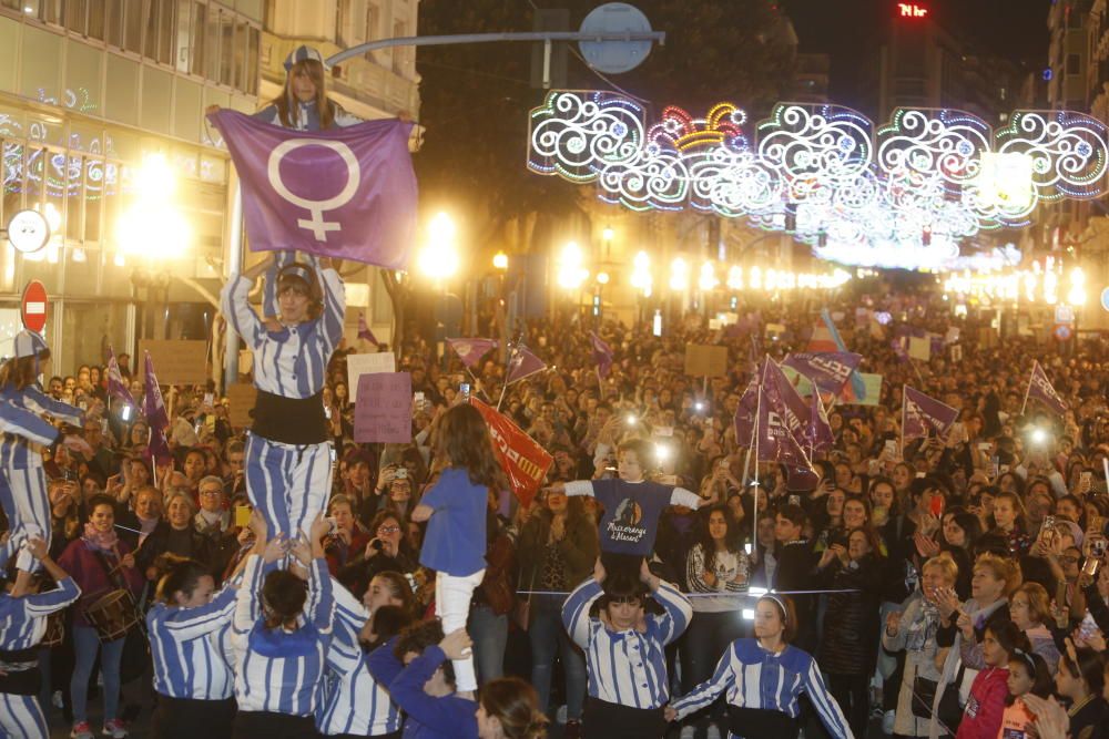 Manifestación del 8M en Alicante