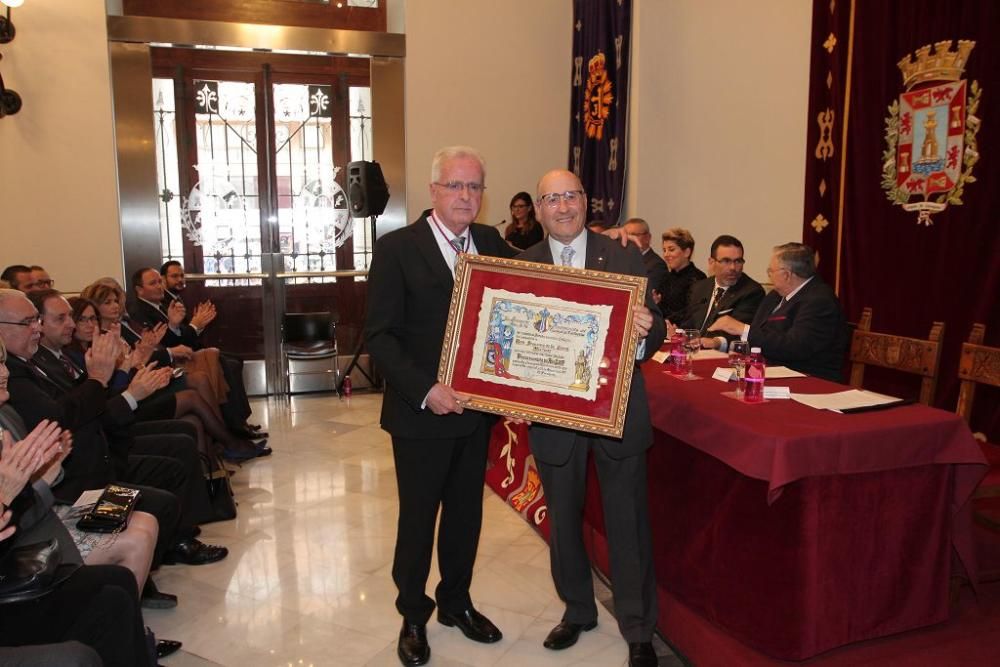 Proclamación y entrega de premios al Procesionista del Año de la Semana Santa de Cartagena