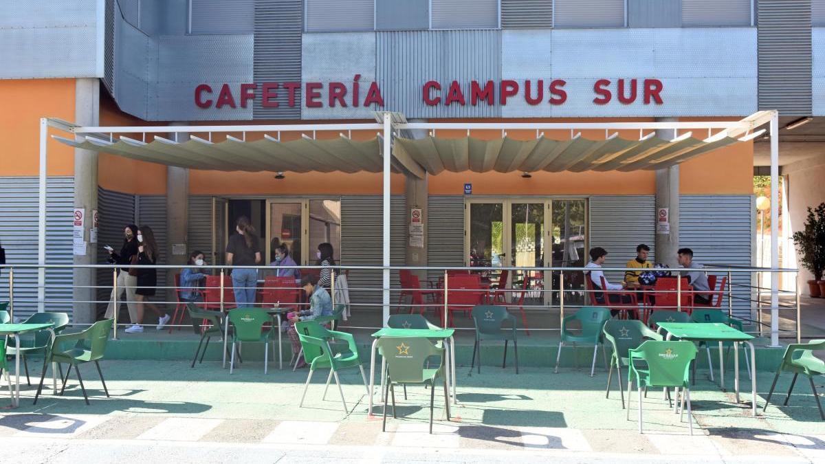 Cantina del campus de Espinardo de la Universidad de Murcia.