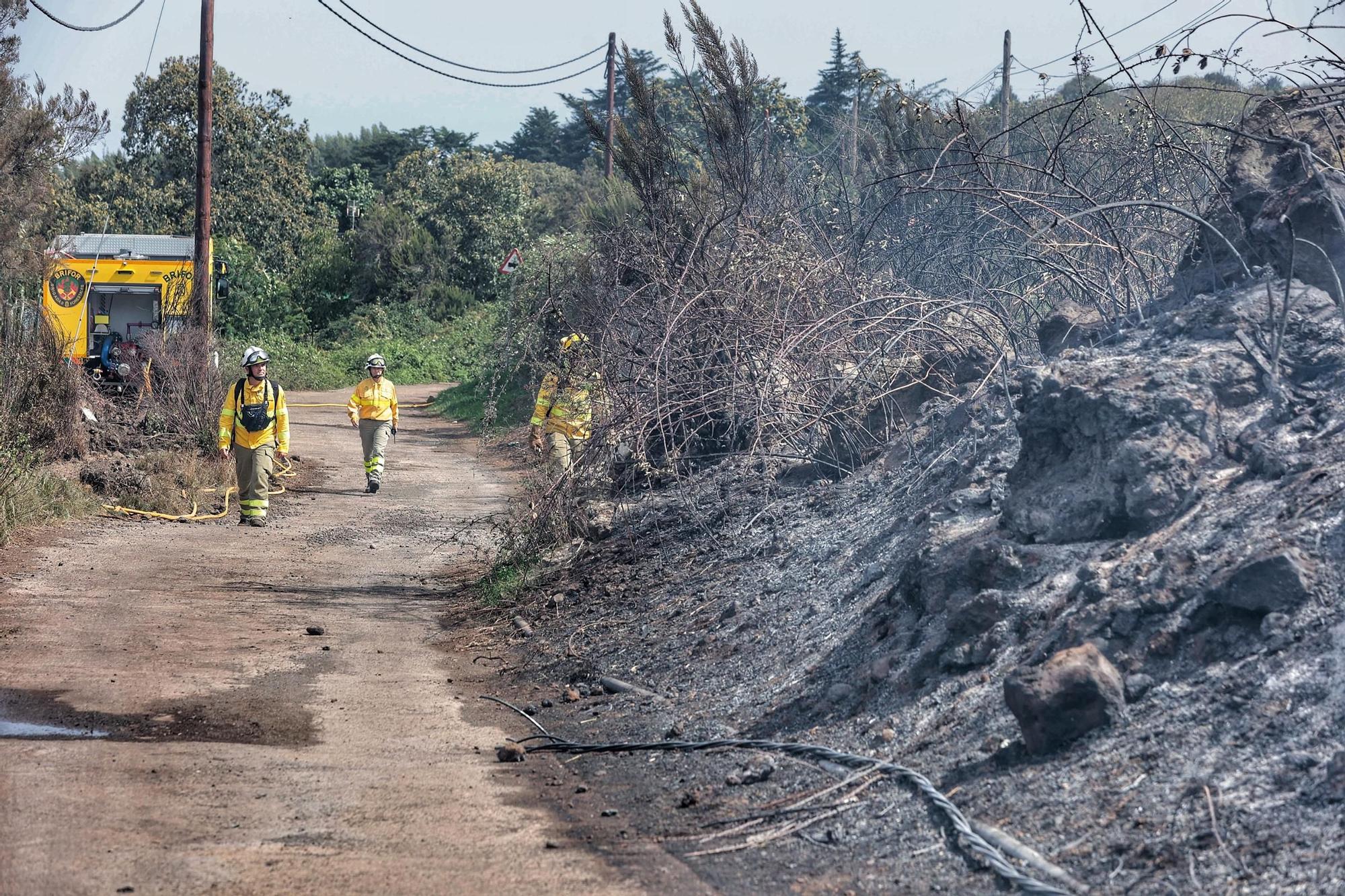 Realojadas las familias afectadas por el incendio en El Sauzal