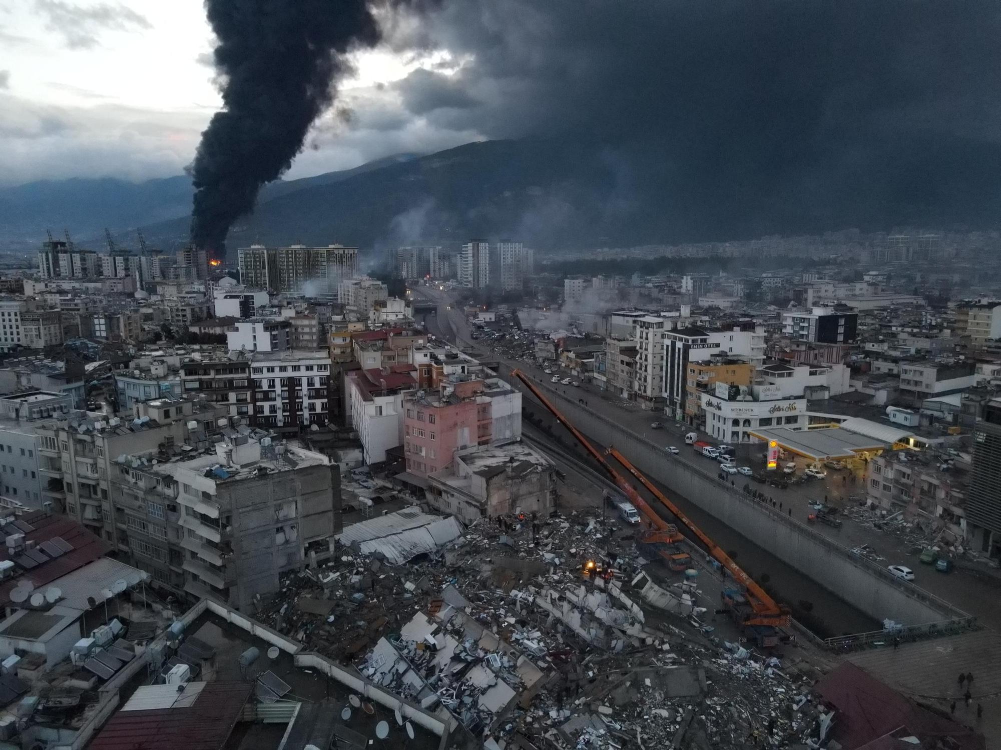 Aftermath of the deadly earthquake in Iskenderun