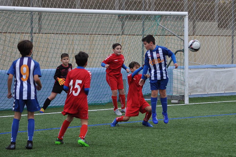 Fútbol base del fin de semana