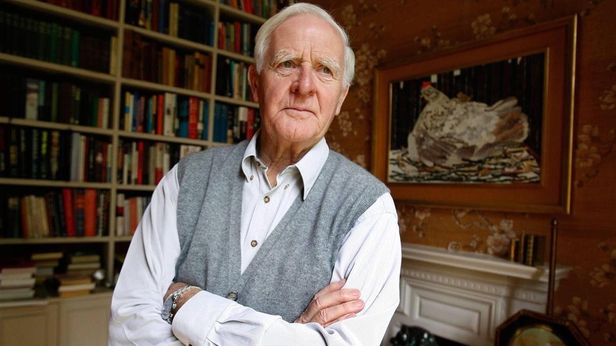 El escritor británico John Le Carré.