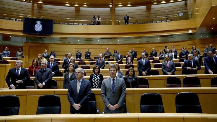 Una senadora de Podemos manda a su asistente al pleno a que vote por ella