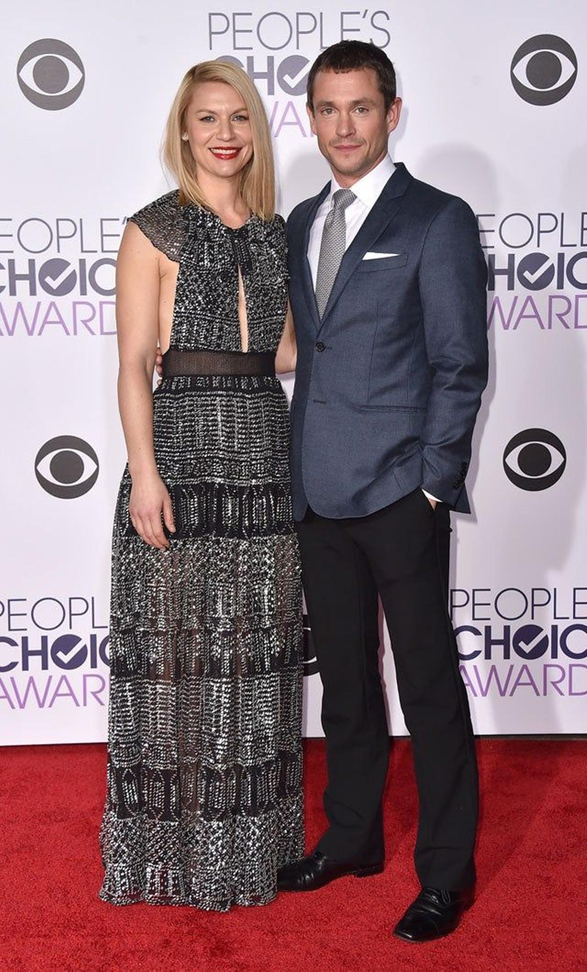 Claire Danes y Hugh Dancy, en la gala de los People's Choice Awards
