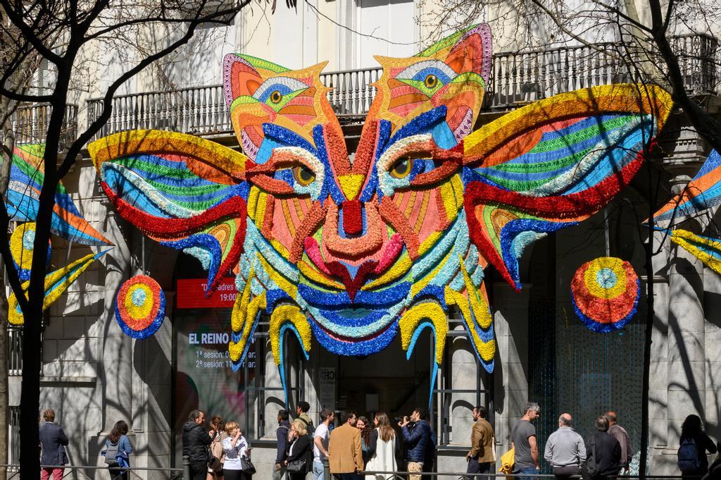 Da la bienvenida a la primavera desde la Casa de México y con más de 22.000 flores.