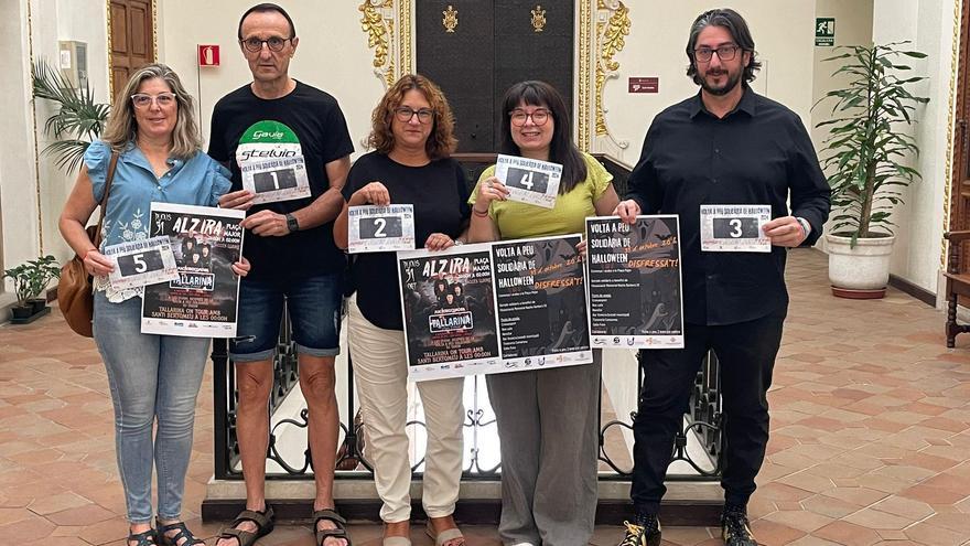 Alzira programa un Halloween solidario y festivo