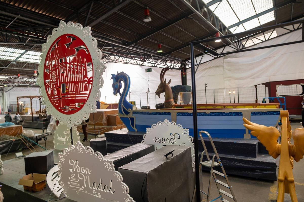 Der Umzug der Heiligen Drei Könige nimmt in der Motorworld Gestalt an