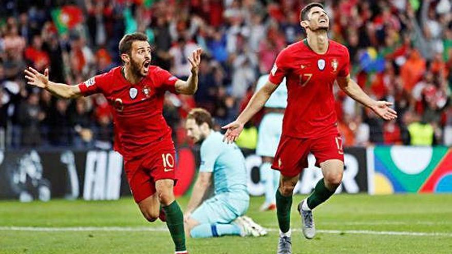 Portugal s&#039;imposa a Holanda i guanya la Lliga de les Nacions (1-0)