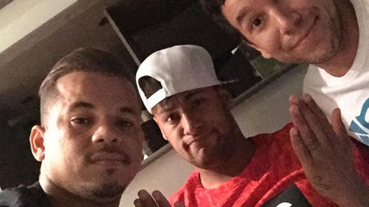 Neymar sufre paperas
