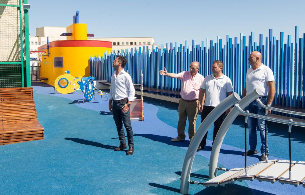 El Hospital General de Alicante crea un parque infantil para los menores ingresados