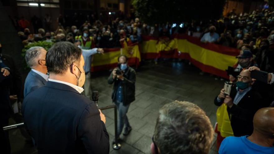 Visita de Santiago Abascal a Tenerife