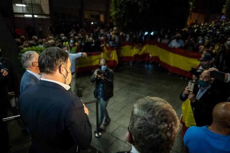 Visita de Santiago Abascal a Tenerife