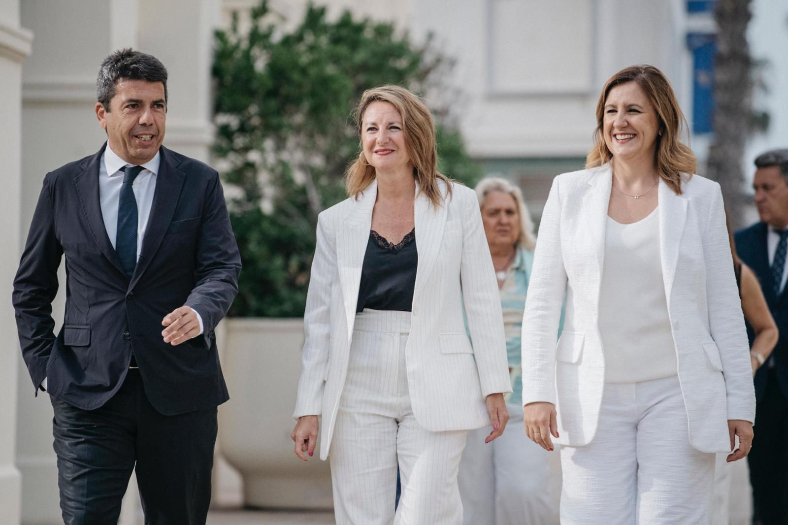 La puesta en escena de la intervención de Begoña Carrasco en el Fórum Europa
