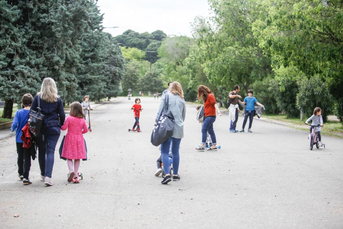 Los niños y niñas vuelven a las calles de Zaragoza