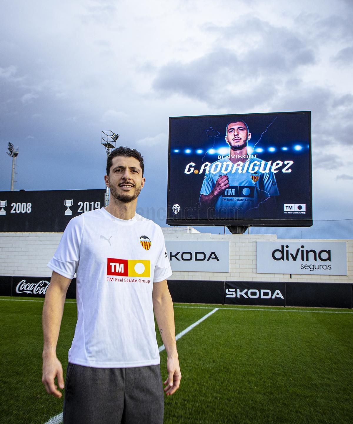 Guido, en la Ciudad Deportiva de Paterna