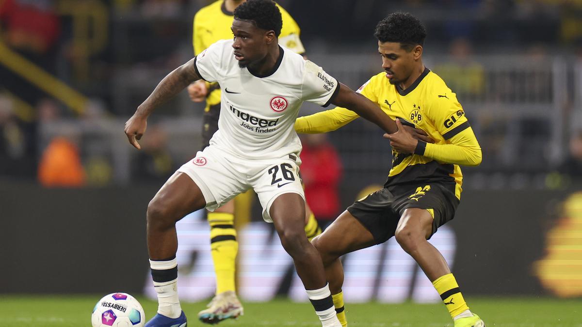 Las opciones del Eintracht para estar en Champions dependen del Dortmund