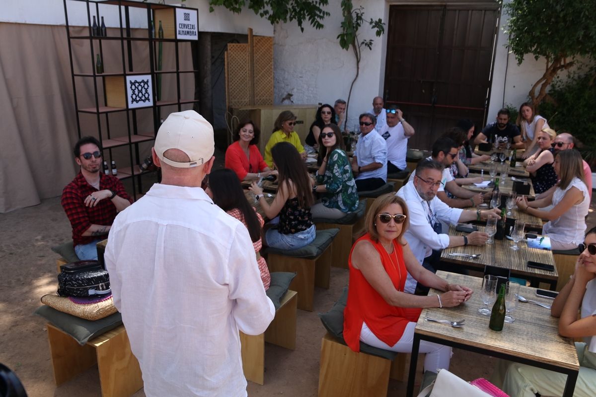 Maridaje con cerveza | Un menú de Paco Morales en Jardín Cervezas Alhambra