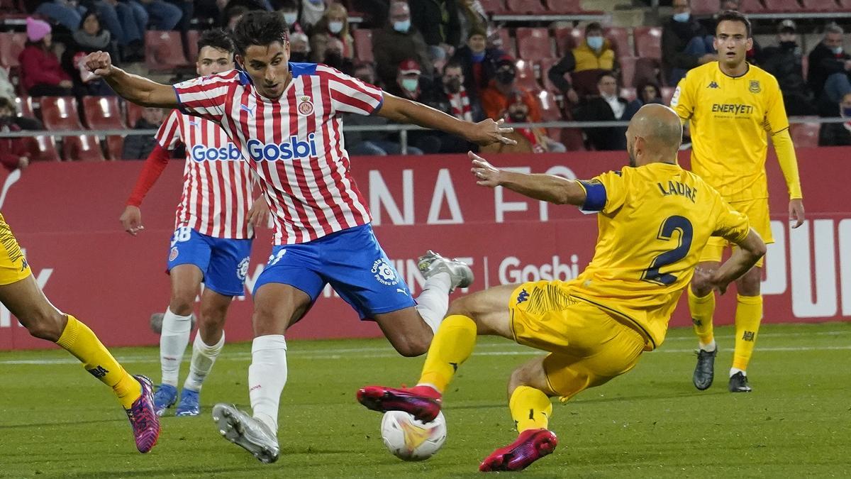 Terrats en un partit d&#039;aquesta temporada contra l&#039;Alcorcón.