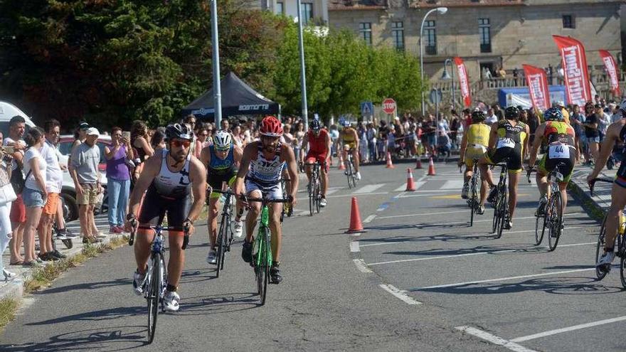 Un momento del segmento de ciclismo. // Noé Parga