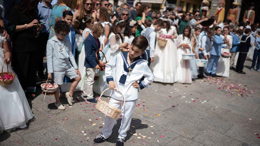 GALERÍA | La procesión del Corpus Christi de Zamora, en imágenes