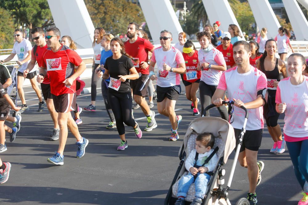 Carrera contra el cáncer en València