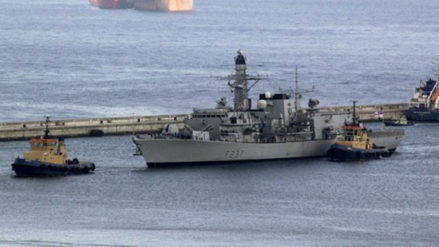 Llega a Gibraltar la fragata británica &#039;HMS Westminster&#039;