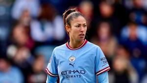 Leila Ouahabi con el Manchester City