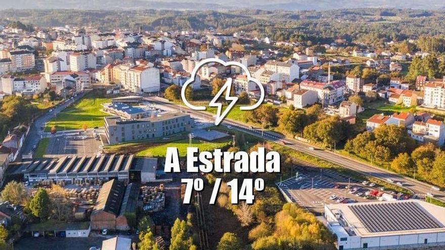 El tiempo en A Estrada: previsión meteorológica para hoy, lunes 4 de mayo