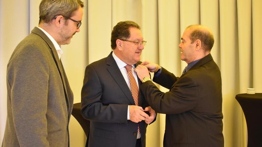Josep Burgas ha estat distingit amb la Medalla d&#039;Or.