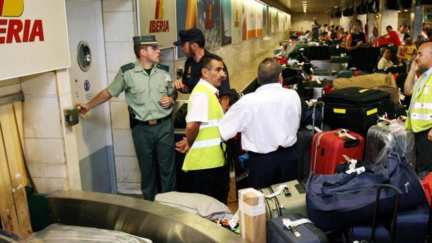 Imatge d&#039;arxiu dels efectes d&#039;una vaga a l&#039;aeroport del Prat