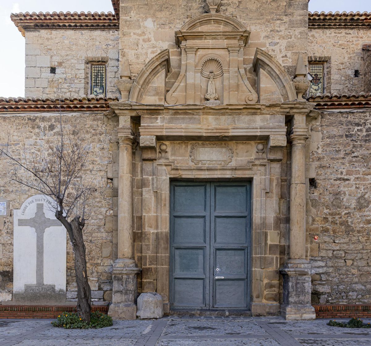 Fachada de la Iglesia Parroquial de Nuestra Señora de los Angeles.
