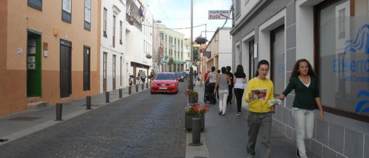 Calles de Valverde, en El Hierro