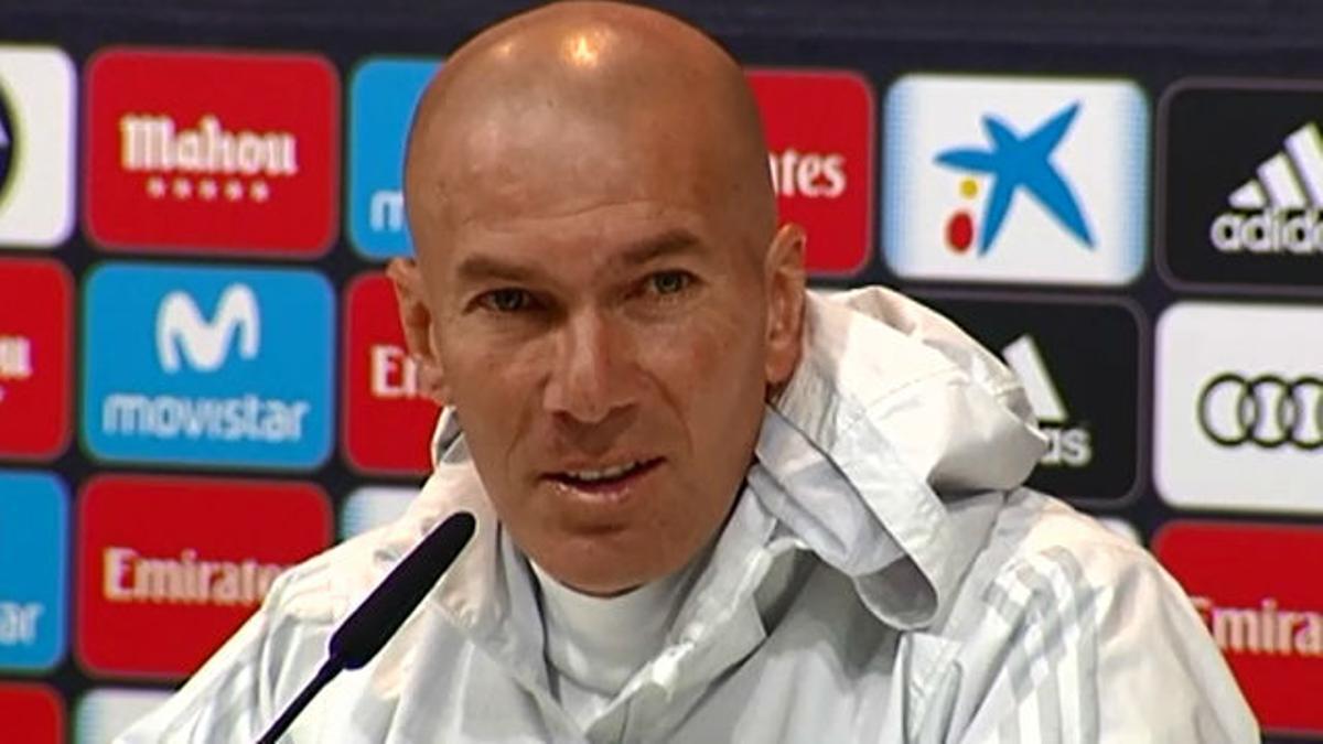 Zidane anuncia que no habrá pasillo en el Camp Nou