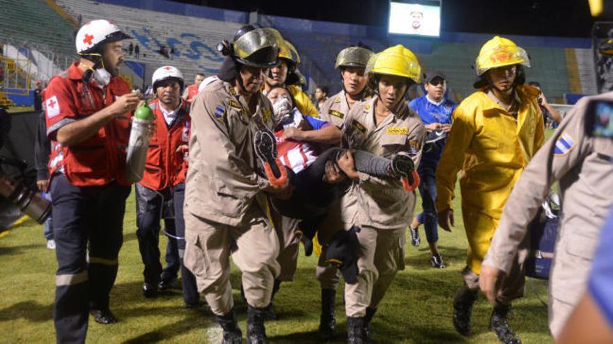 Tres muertos en los enfrentamientos en un estadio de fútbol en Honduras