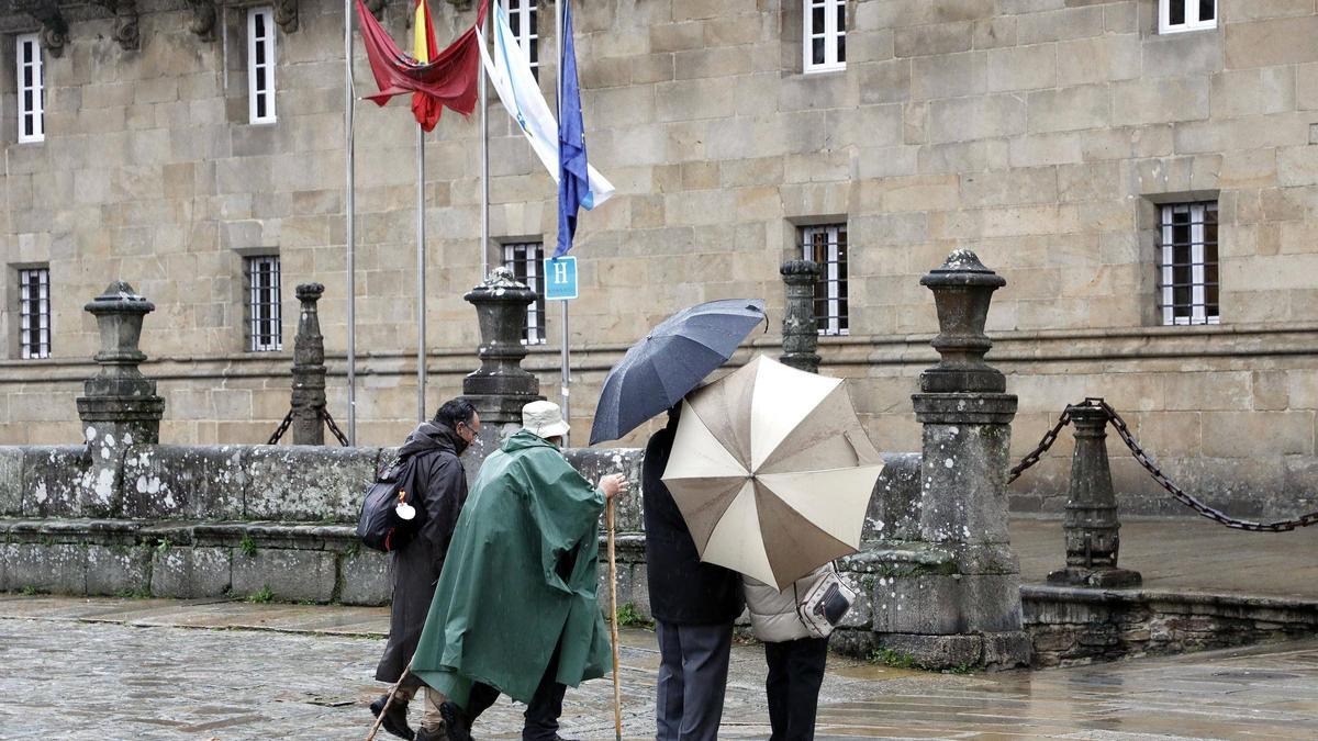 En Santiago las precipitaciones serán abundantes durante los próximos días