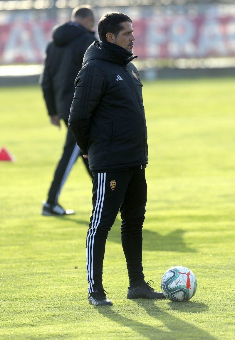 Entrenamiento del Real Zaragoza (7-2-2020)