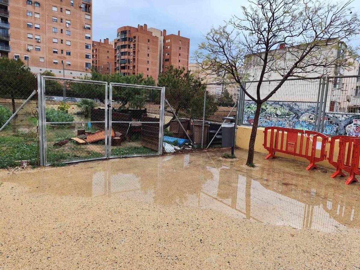 Las lluvias anegan colegios y generan incidencias en centros educativos
