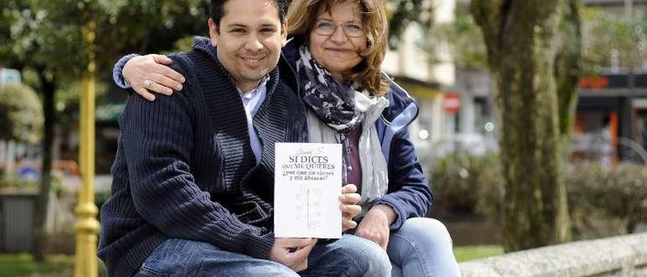 James Sosa y Liliana Smith, ayer, en Lalín. // Bernabé/Javier Lalín