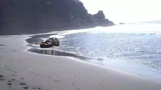 Rescatada una mujer en la playa de El Ancón, en La Orotava
