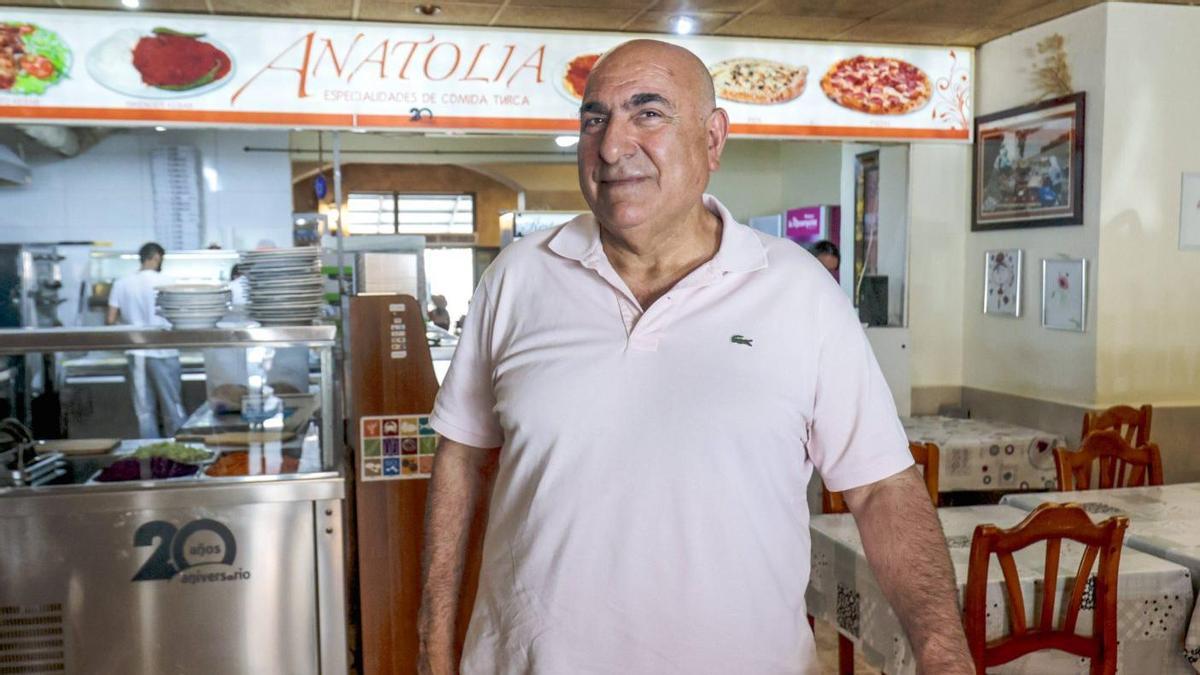 Hasan Altinbas abrió Anatolia en 2003 en la calle Julián Álvarez, junto al Obelisco.