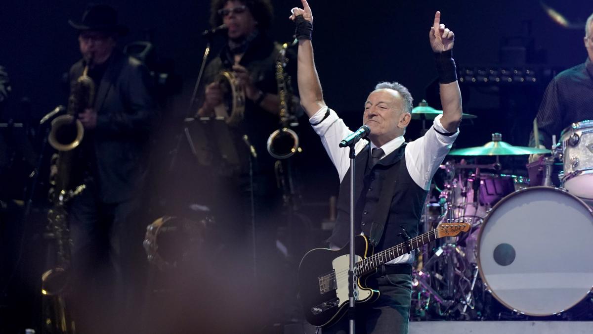 Bruce Springsteen en concierto en Madrid el 12 de junio.