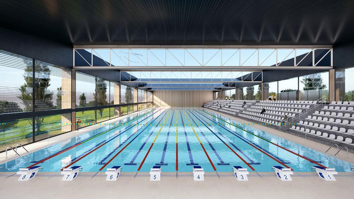 Proxecto da piscina olímpica de 50 metros