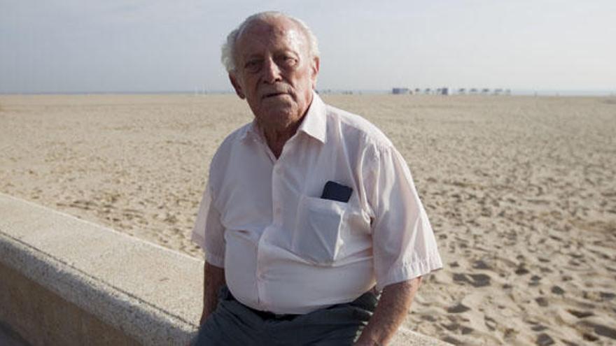 Fallece a los 94 años el pescador Ricardo Ferrer, &#039;el tío Ricardo&#039; del Cabanyal