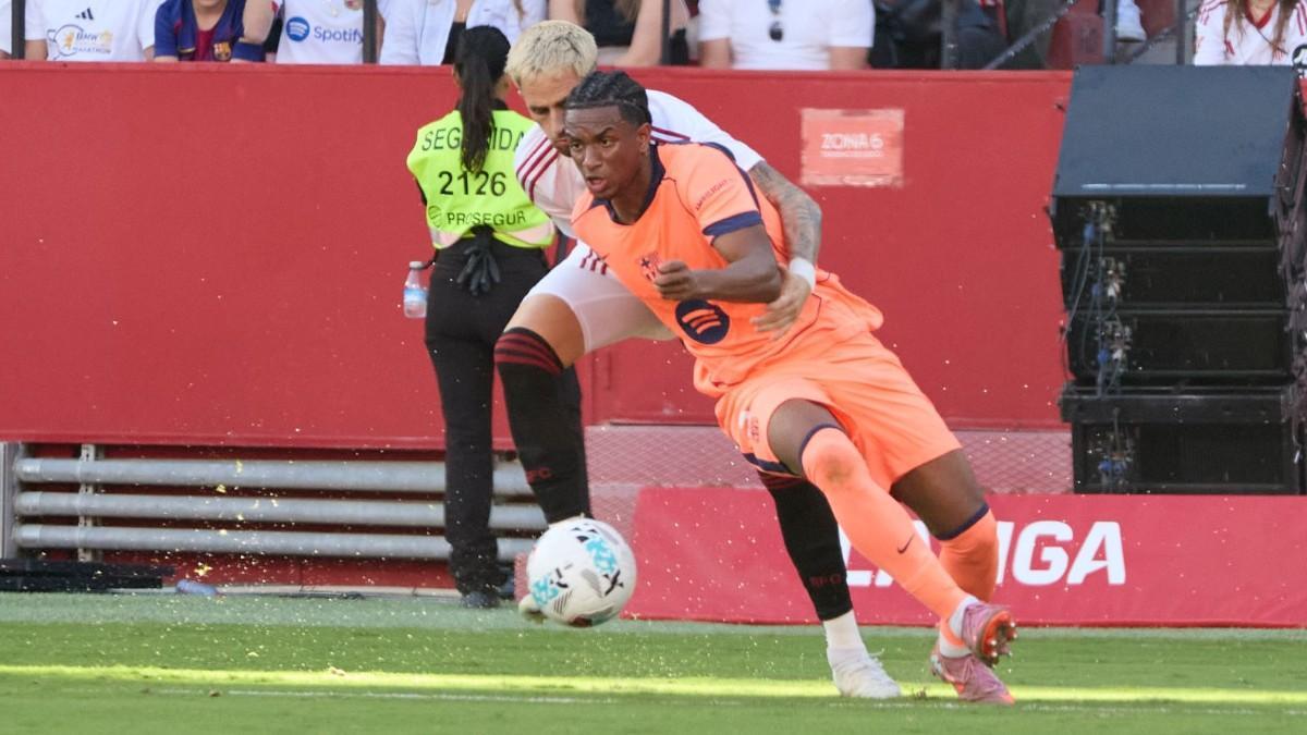 Balde sustituyó a Gerard Martín