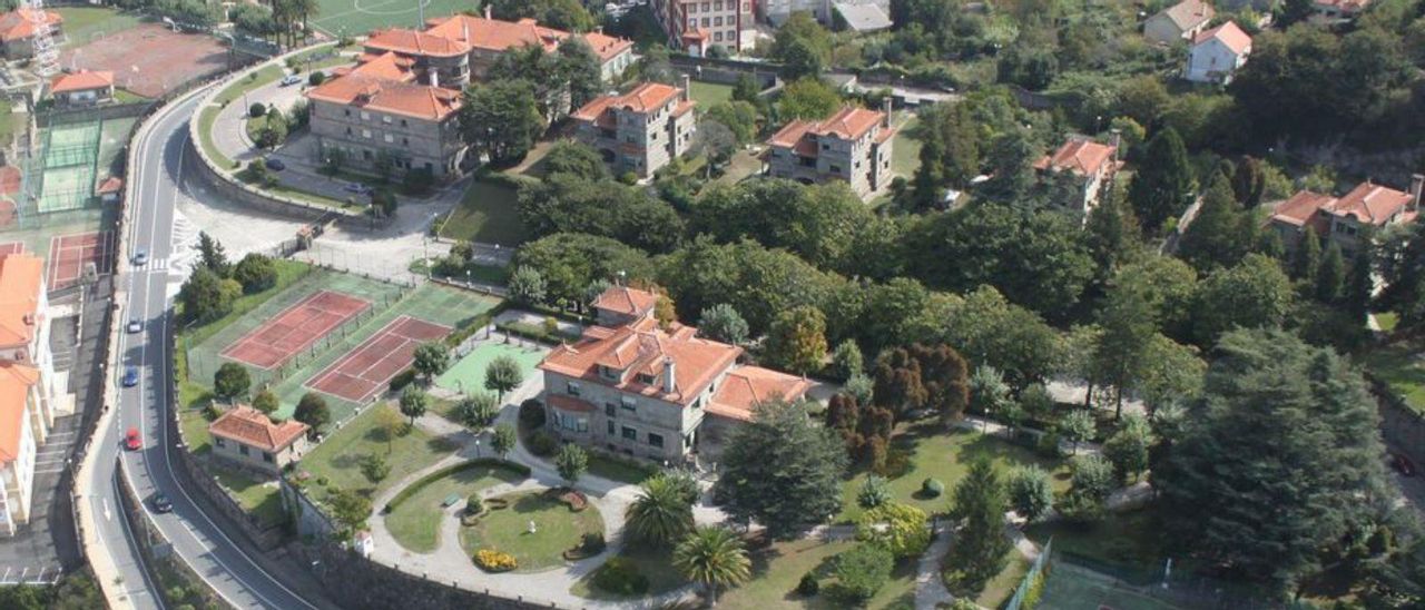 Área de los pabellones de la Escuela Naval.
